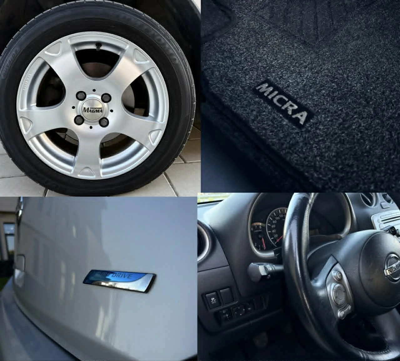 Nissan Micra 1.2i / КЛИМАТРОНИК / ЕВРО 5B / CRUISE CONTROL* , снимка 16 - Автомобили и джипове - 54676130