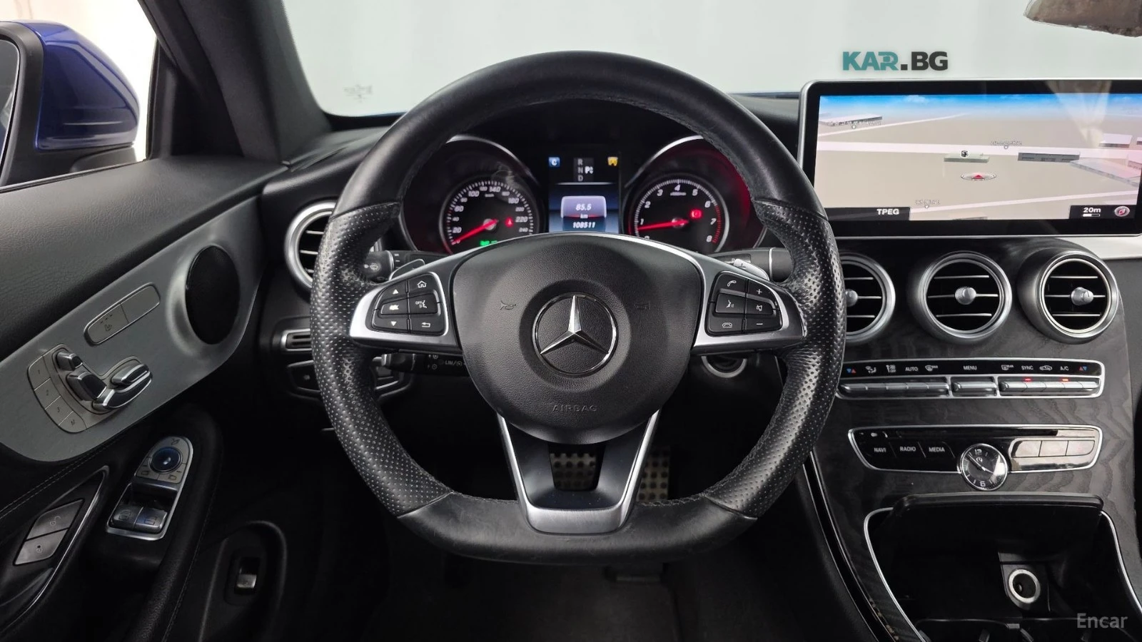 Mercedes-Benz C 200 ПОДГРЕВ* КАМЕРА* ШИБИДАХ* LANE* ASSIST* KEYLESS* , снимка 5 - Автомобили и джипове - 55414693