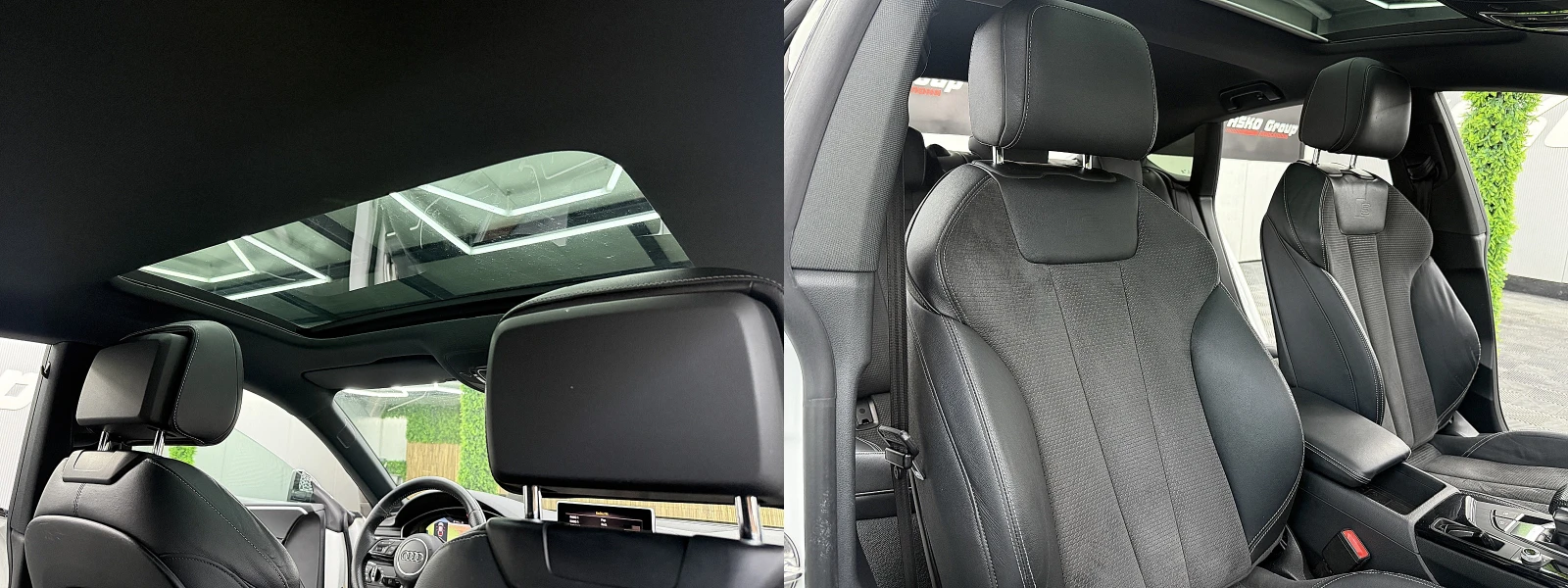 Audi A5 S-Line+ + + /PANORAMA/PODGREV/KeylessGo/ЛИЗИНГ, снимка 12 - Автомобили и джипове - 55693221