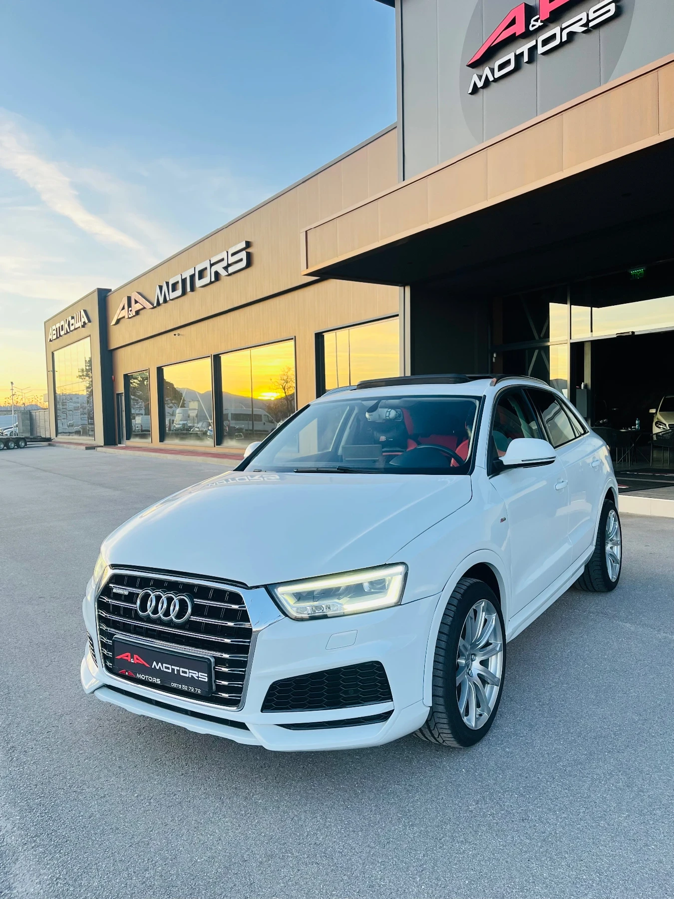 Audi Q3 2.0TDI;150к.с.;quattro-4x4;S-Line;FACELIFT;ПАНОРАМ, снимка 1