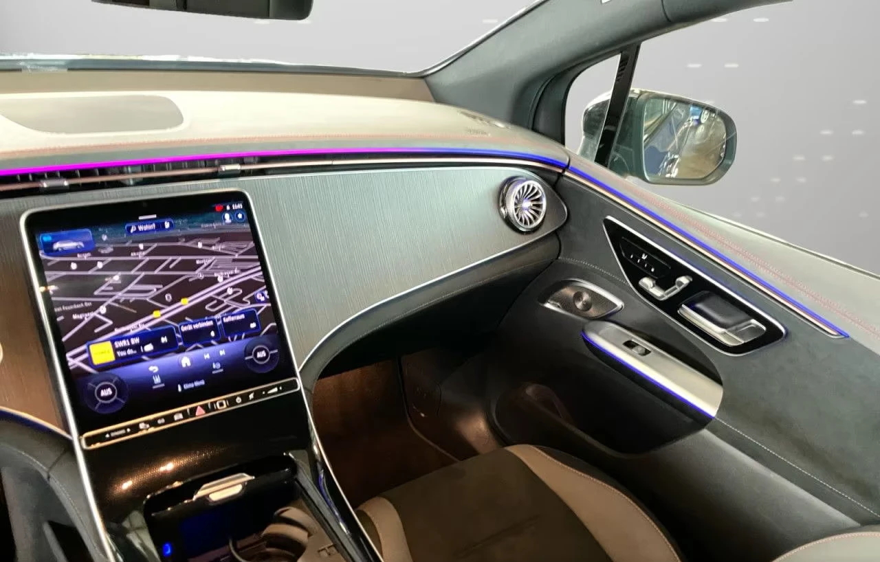 Mercedes-Benz EQE 350+ /PREMIUM/292HP/SUV/PANO/BURM/360/H.PUMP/449q, снимка 10 - Автомобили и джипове - 55025408