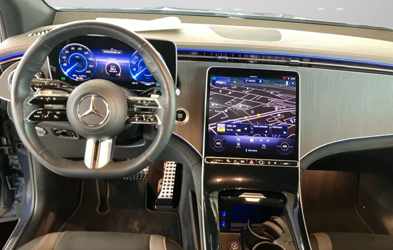 Mercedes-Benz EQE 350+ /PREMIUM/292HP/SUV/PANO/BURM/360/H.PUMP/449q, снимка 7 - Автомобили и джипове - 55025408
