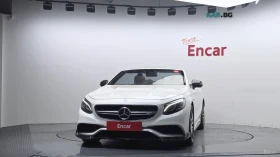 Mercedes-Benz S 63 4MATIC* CABRIO* КОЖА* ПОДГРЕВ* ОБДУХВ* BURMASTER*  | Auto.bg — изображение 3