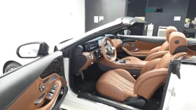Mercedes-Benz S 63 4MATIC* CABRIO* КОЖА* ПОДГРЕВ* ОБДУХВ* BURMASTER*  | Auto.bg — изображение 10
