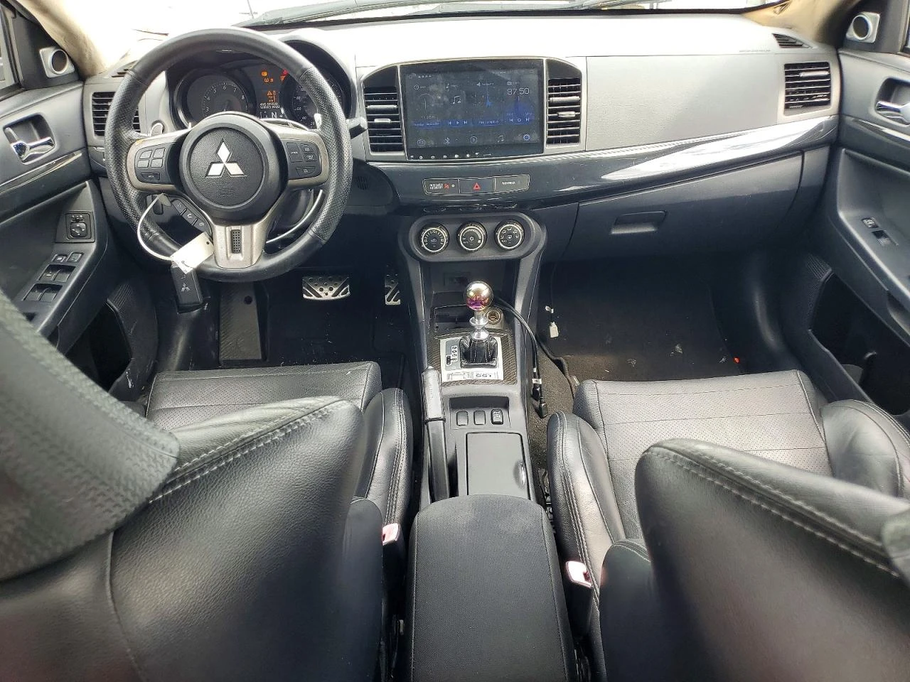 Mitsubishi Lancer EVOLUTION X MR* MANUAL* RECARO* ROCKFORD FOSGATE* , снимка 7 - Автомобили и джипове - 55838153