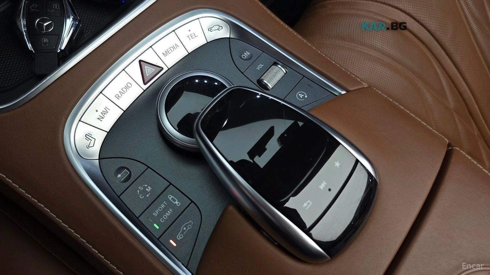 Mercedes-Benz S 63 4MATIC* CABRIO* КОЖА* ПОДГРЕВ* ОБДУХВ* BURMASTER* , снимка 17 - Автомобили и джипове - 55982726