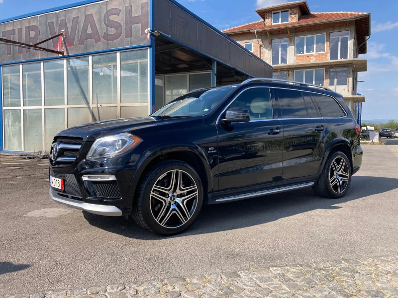 Mercedes-Benz GL 63 AMG ТОП! Реални км!!!, снимка 1 - Автомобили и джипове - 47132807