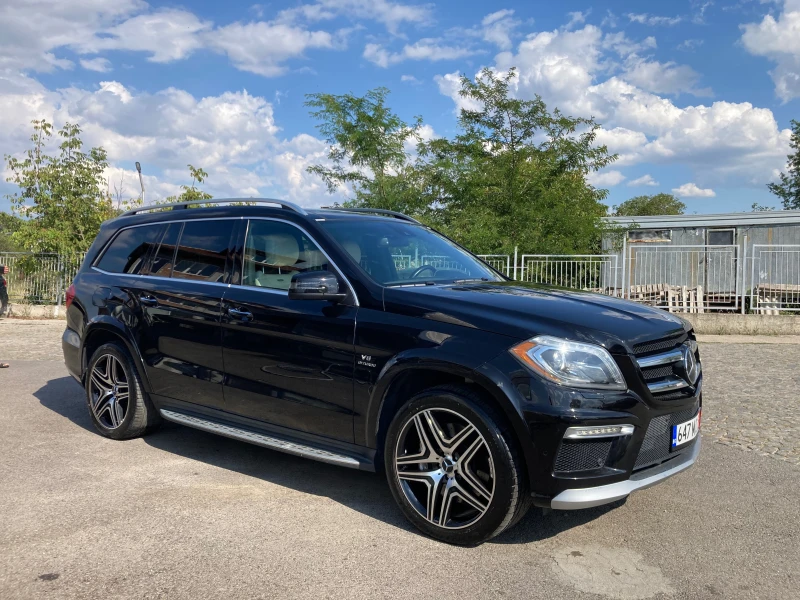 Mercedes-Benz GL 63 AMG ТОП! Реални км!!!, снимка 2 - Автомобили и джипове - 47132807