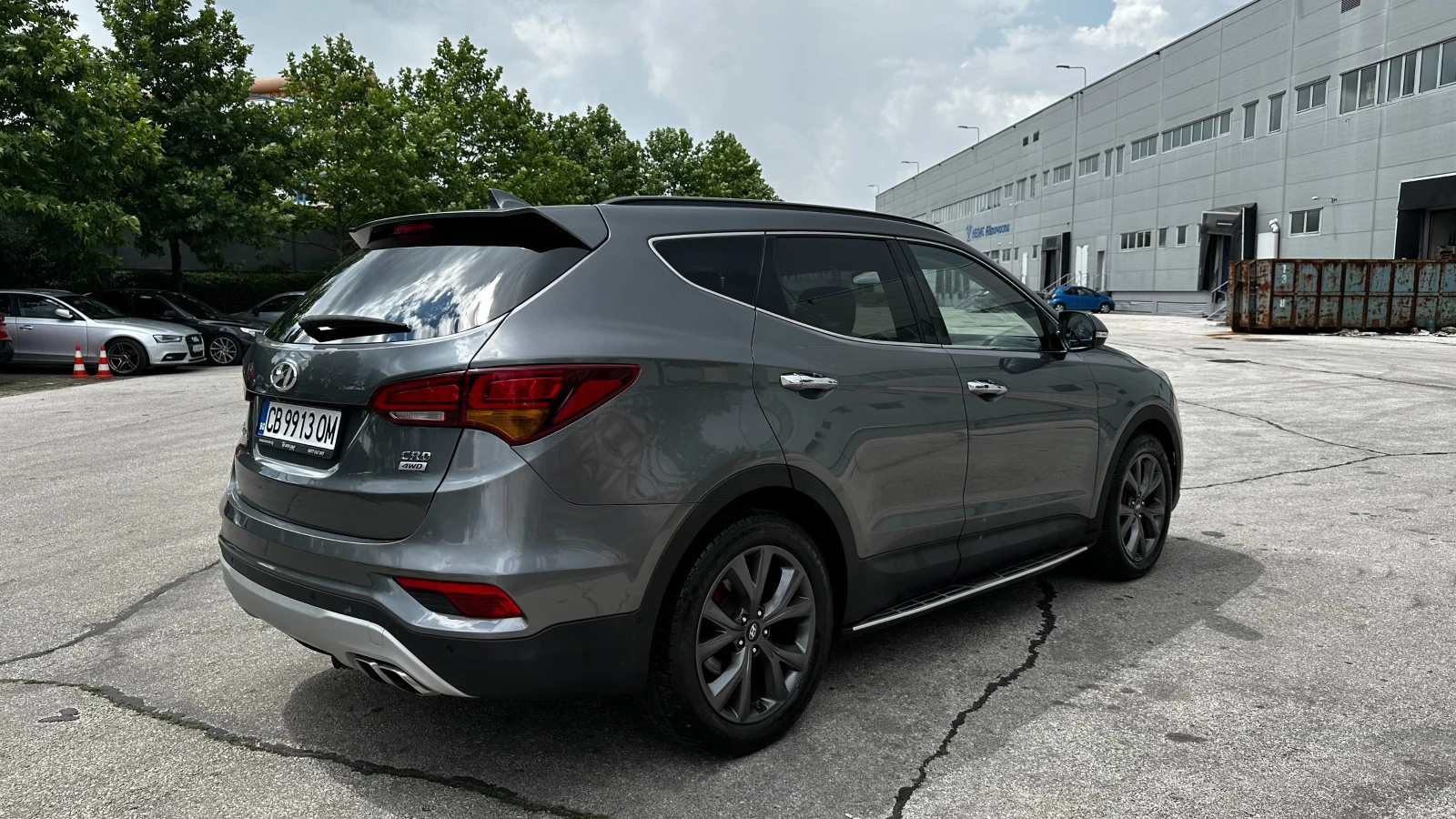 Hyundai Santa fe facelift/2.2d 200 к.с./ГАРАНЦИЯ, снимка 4 - Автомобили и джипове - 55043131