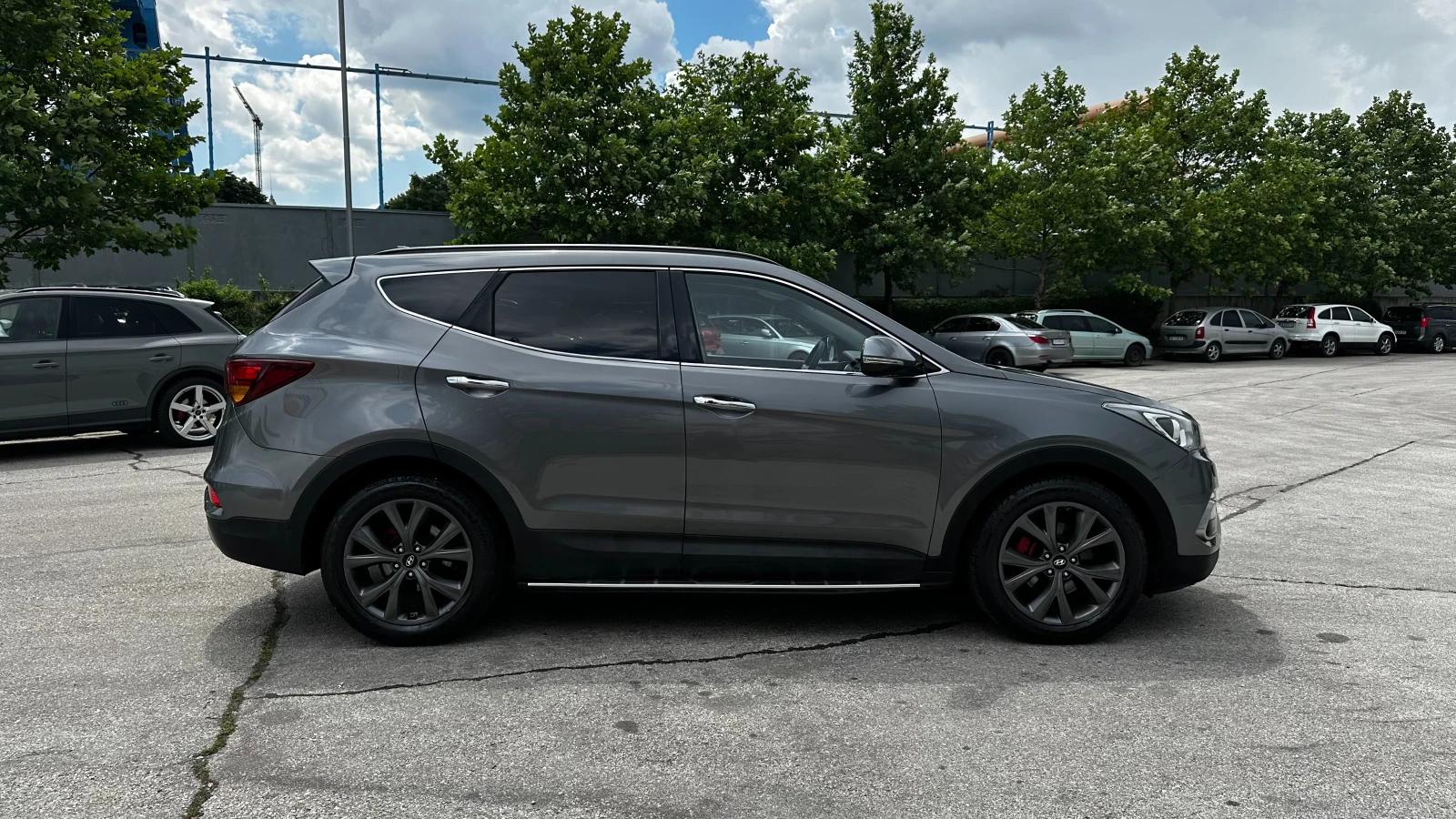 Hyundai Santa fe facelift/2.2d 200 к.с./ГАРАНЦИЯ, снимка 5 - Автомобили и джипове - 55043131