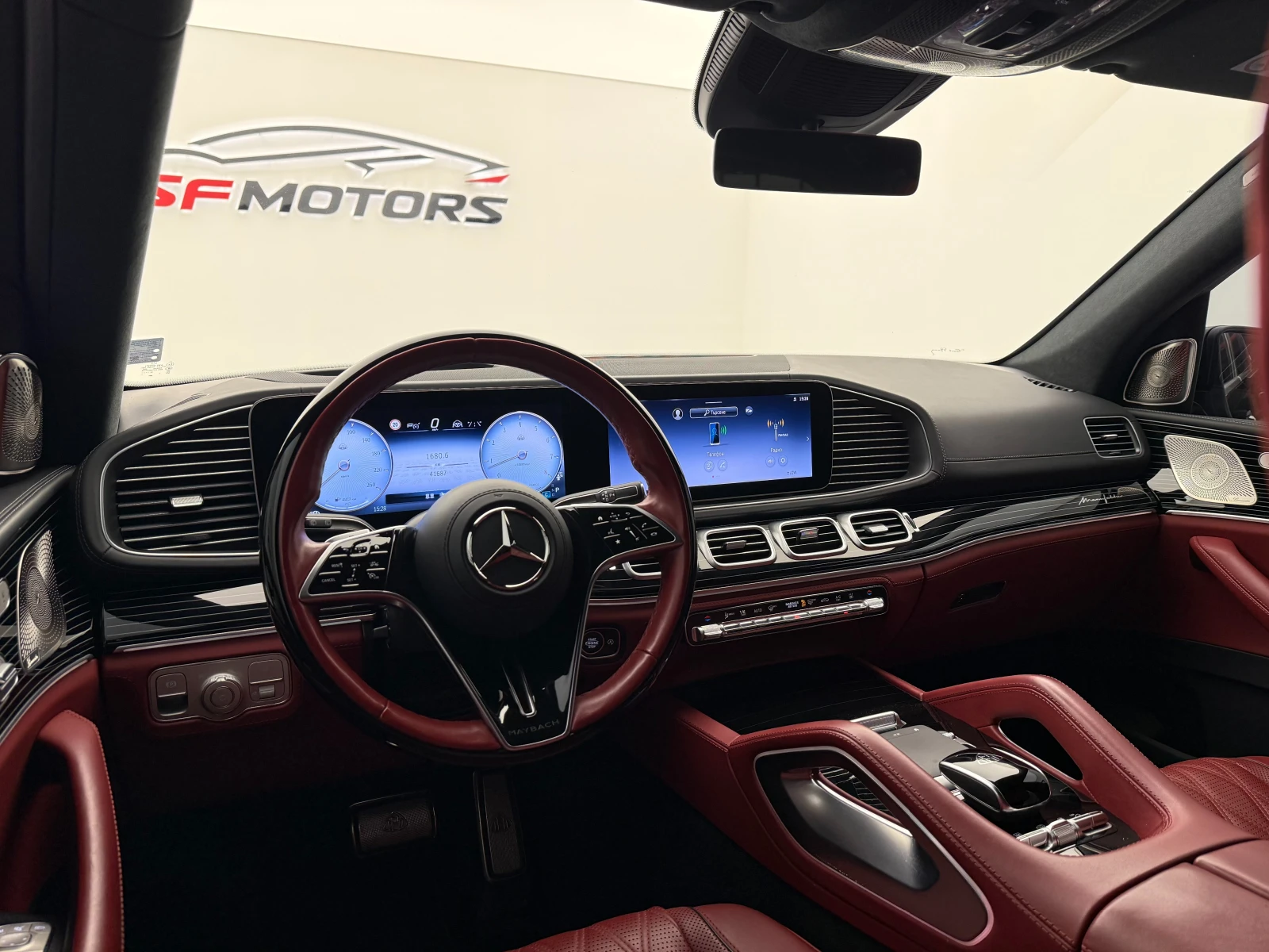 Mercedes-Benz GLS 600 Maybach\4DBurmester\E-Active-Body, снимка 16 - Автомобили и джипове - 55727125