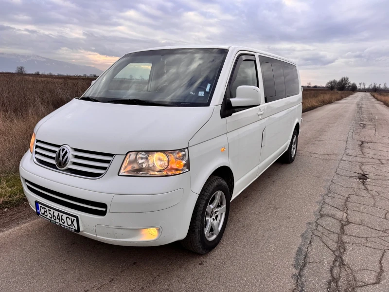 VW T5 Caravelle Automatic Long теглич , снимка 7 - Бусове и автобуси - 53128630