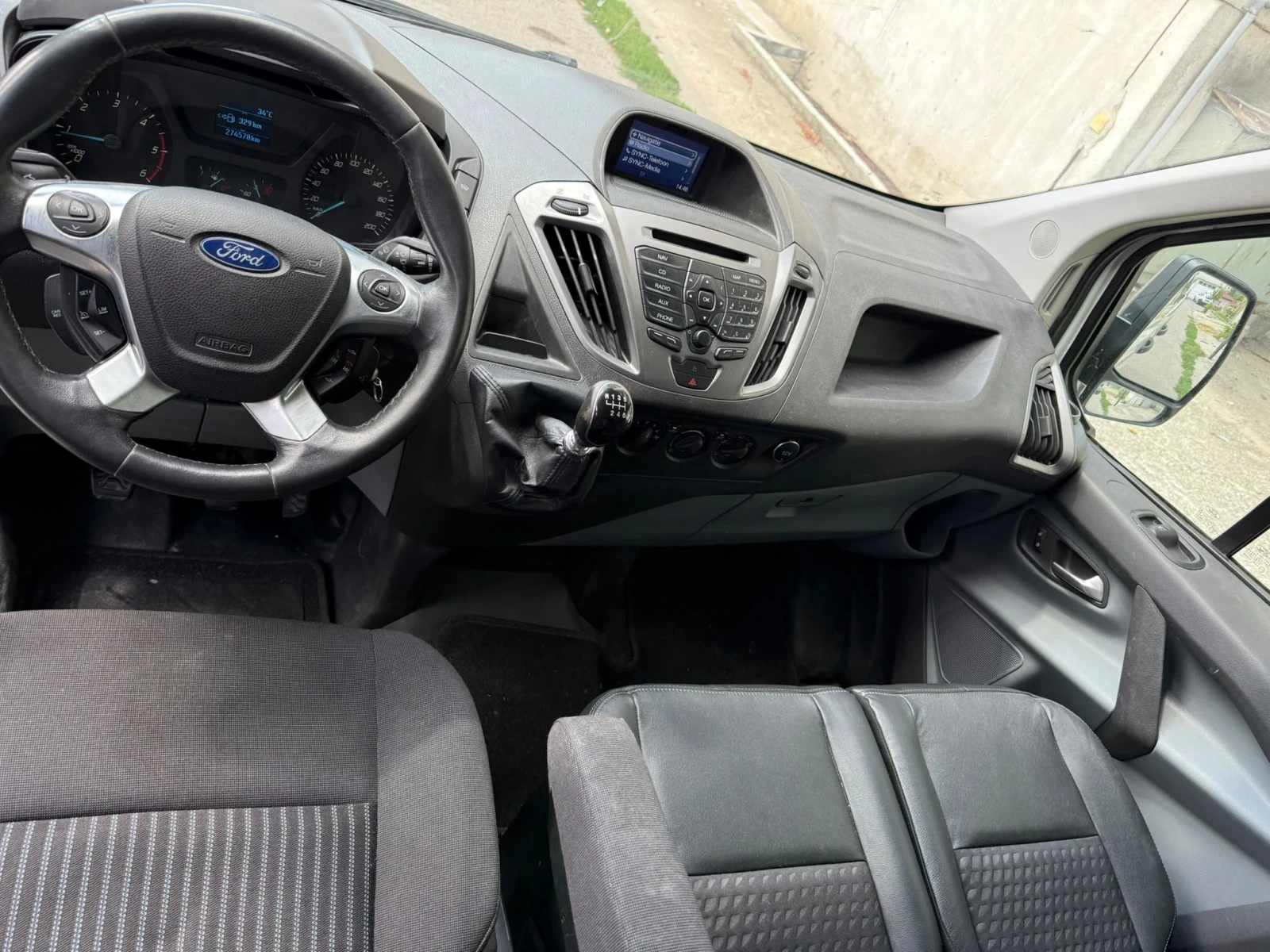 Ford Transit Custom, снимка 9 - Бусове и автобуси - 55467724