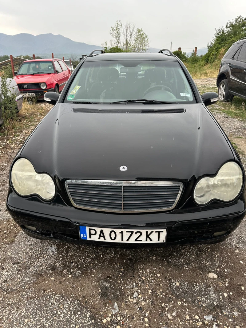 Mercedes-Benz C 180 1.8 бензин-газ, 2002г, 143к.с, снимка 1 - Автомобили и джипове - 48001484