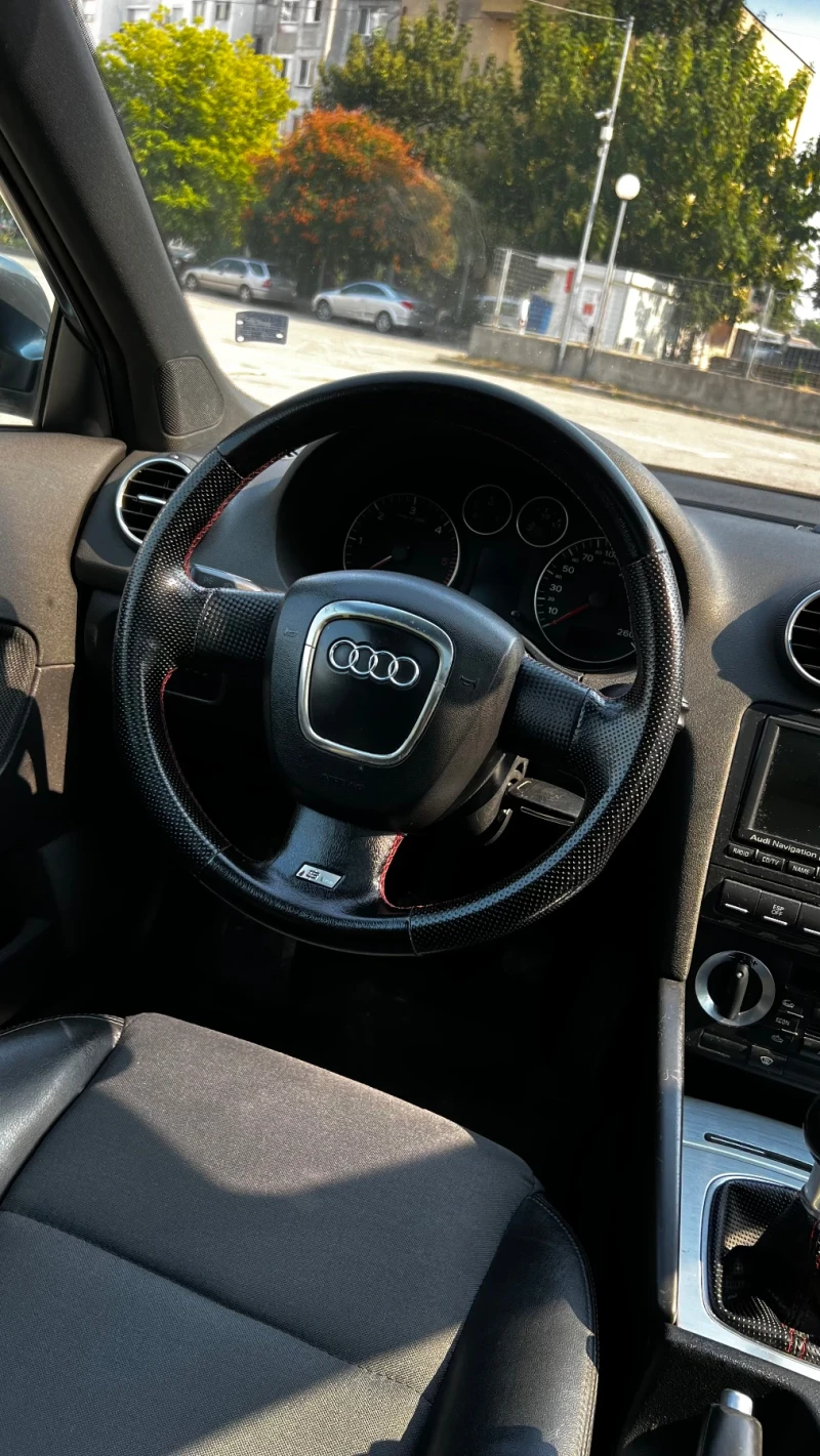 Audi A3 2, 0TDI S- line Панорама, снимка 9 - Автомобили и джипове - 47542592