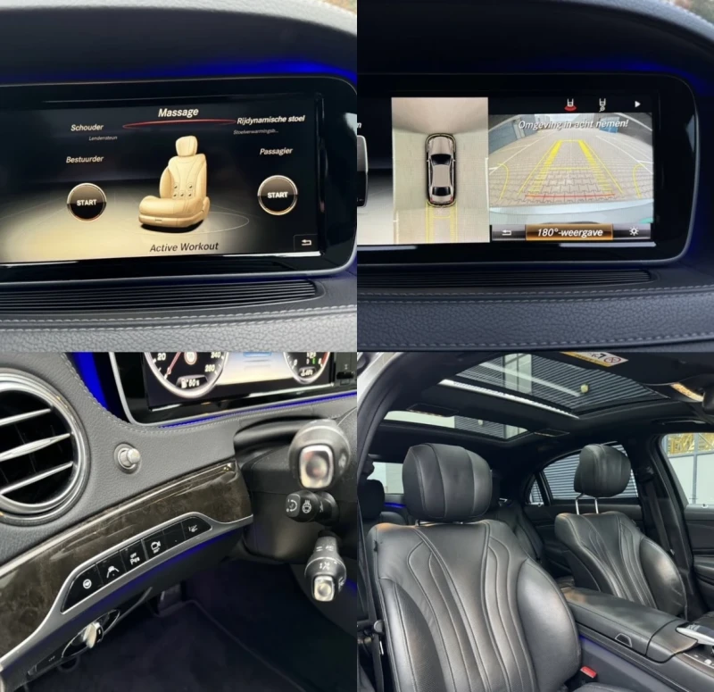 Mercedes-Benz S 350 S350D Long 2015 AMG Package Panorama, снимка 13 - Автомобили и джипове - 47897296