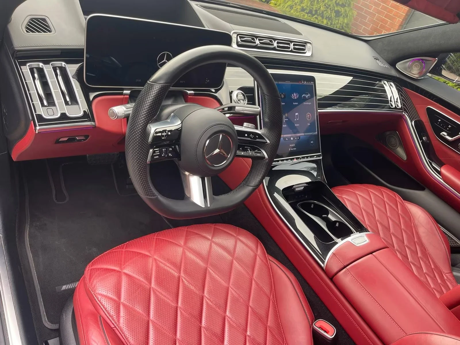 Mercedes-Benz S 580 4MATIC/510HP/AMG/L/MASSAGE/PANO/360/BURM/MEMO/341q, снимка 10 - Автомобили и джипове - 54682674