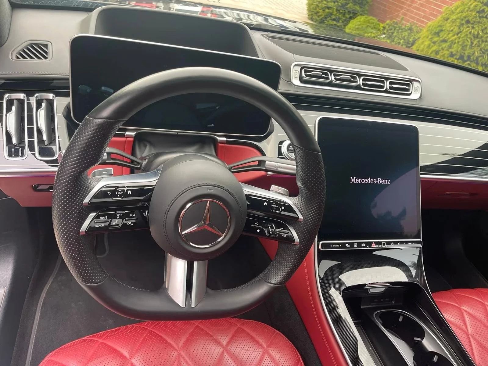 Mercedes-Benz S 580 4MATIC/510HP/AMG/L/MASSAGE/PANO/360/BURM/MEMO/341q, снимка 11 - Автомобили и джипове - 54682674