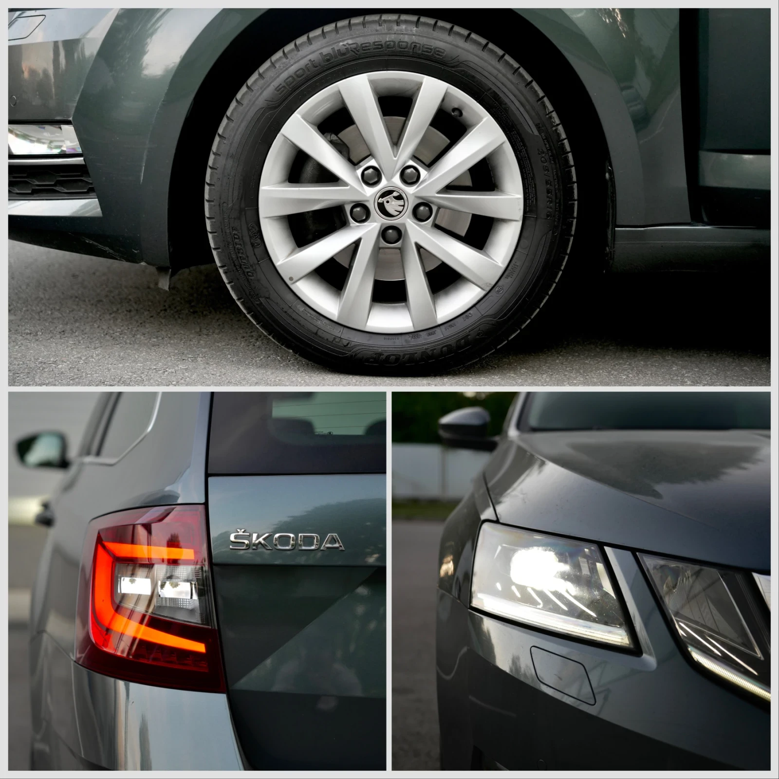 Skoda Octavia 1.5 TSI DSG * Подгрев* Keyless* Сервизна история, снимка 7 - Автомобили и джипове - 54763070