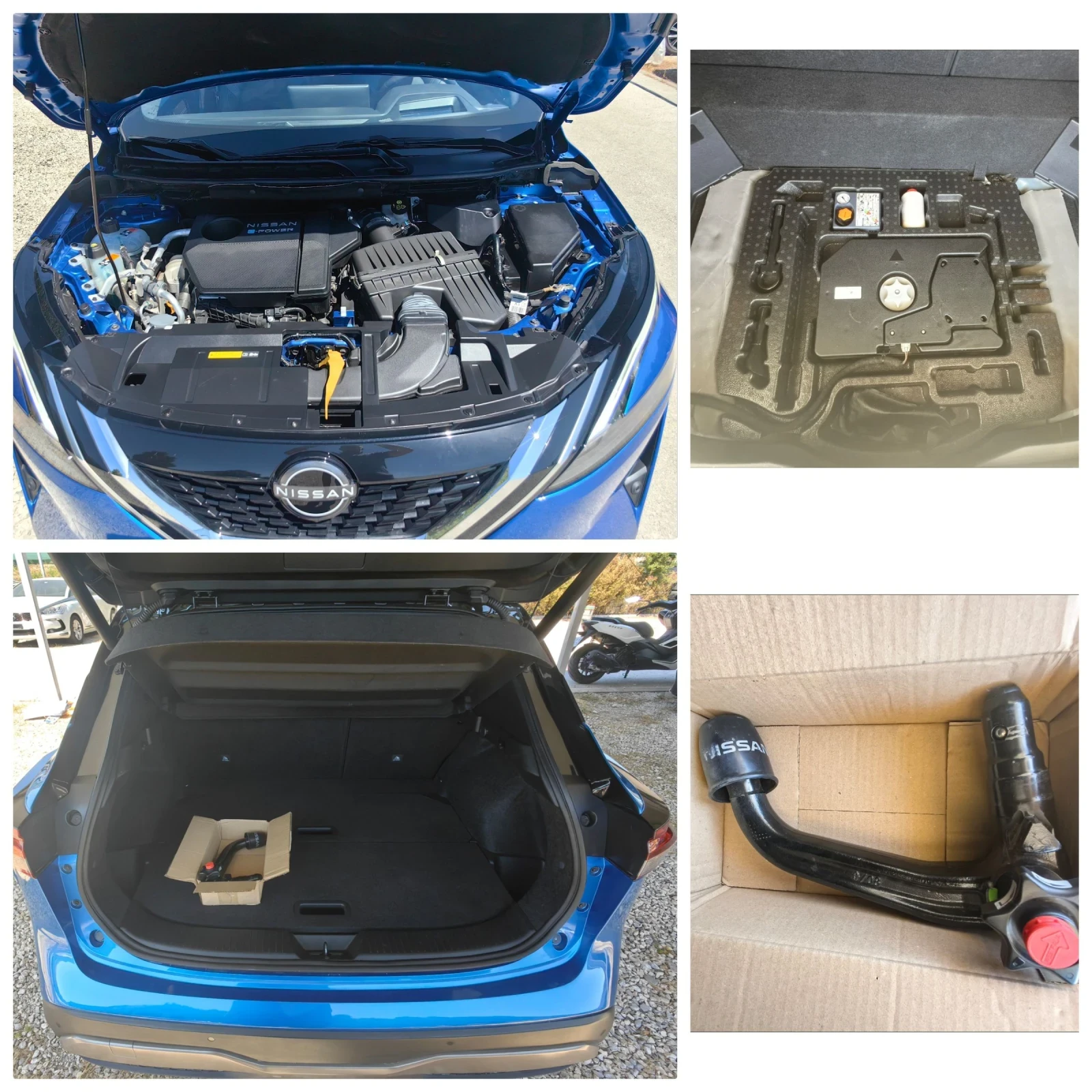 Nissan Qashqai 1.5i/TEKNA/SWISS/360/DIST/HUD, снимка 16 - Автомобили и джипове - 55737082