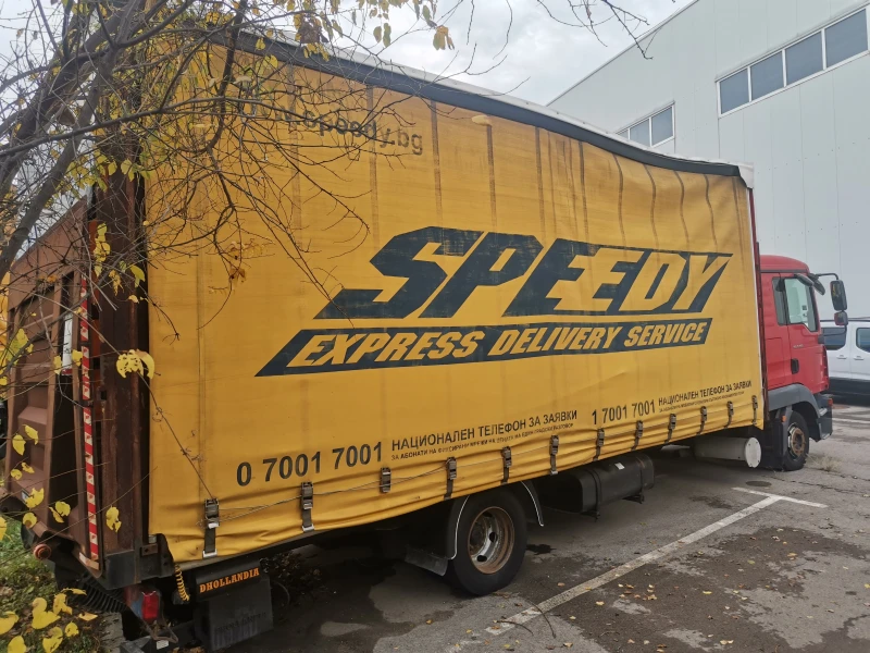 Man 8.180 БОРДОВИ С ДВУСТРАННА ЩОРА И ПАДАЩ БОРД, снимка 4 - Камиони - 52753221