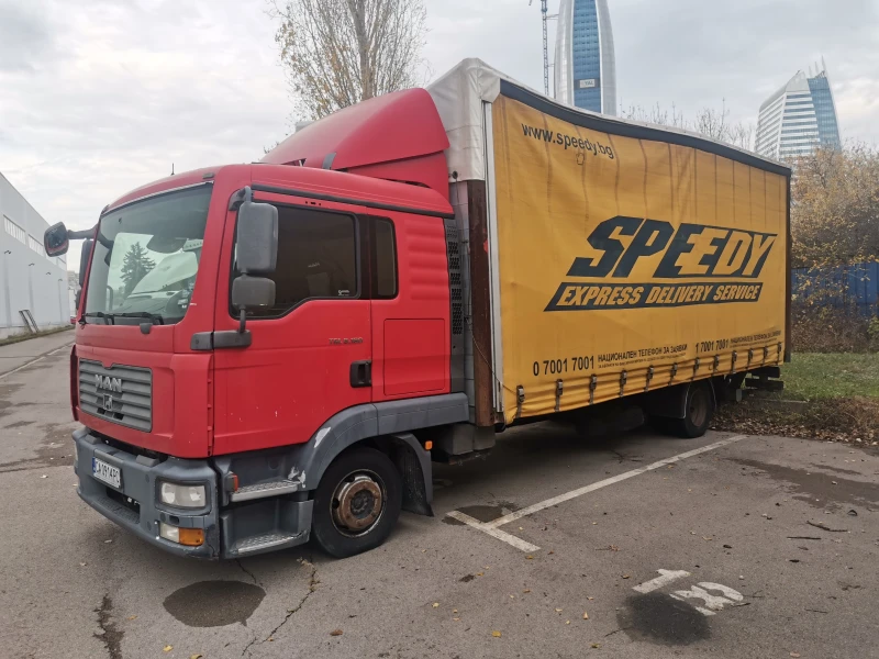 Man 8.180 БОРДОВИ С ДВУСТРАННА ЩОРА И ПАДАЩ БОРД, снимка 2 - Камиони - 52753221