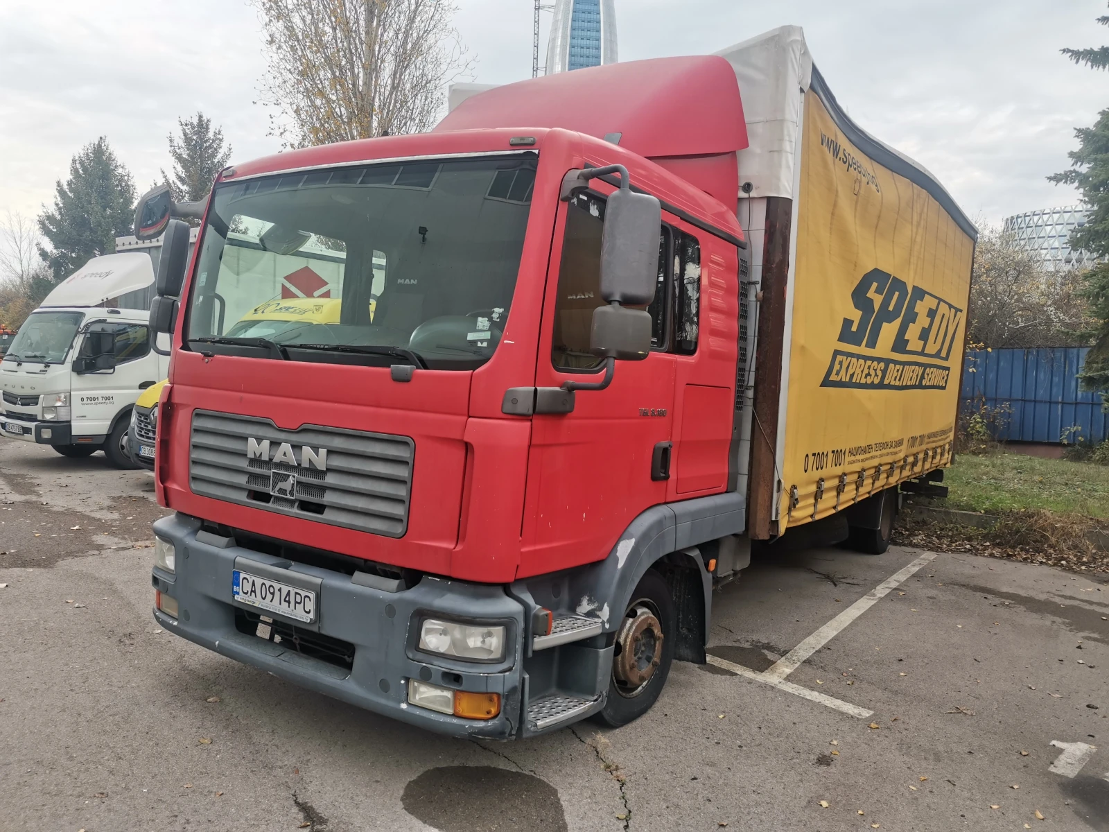 Man 8.180 БОРДОВИ С ДВУСТРАННА ЩОРА И ПАДАЩ БОРД, снимка 1