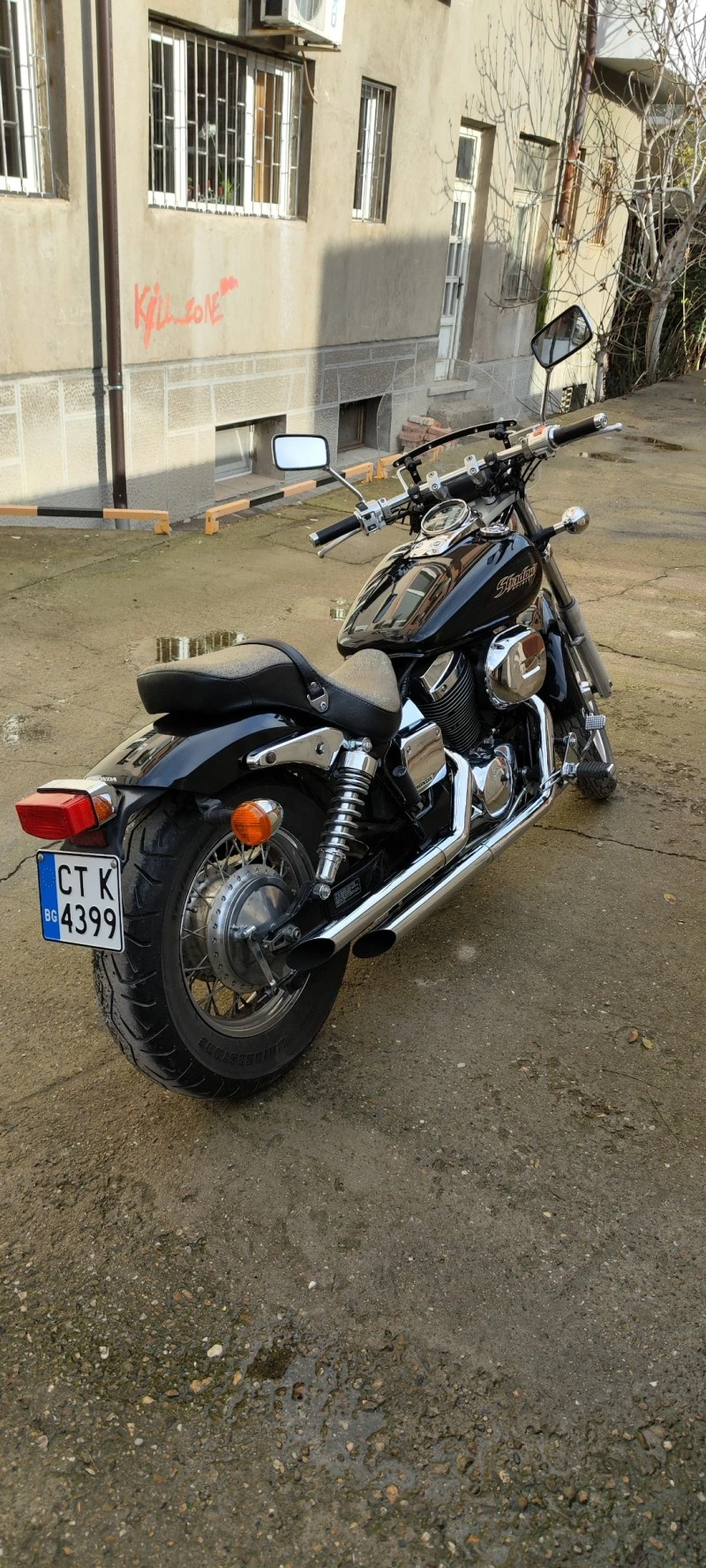 Honda Shadow, снимка 4 - Мотоциклети и мототехника - 47329654