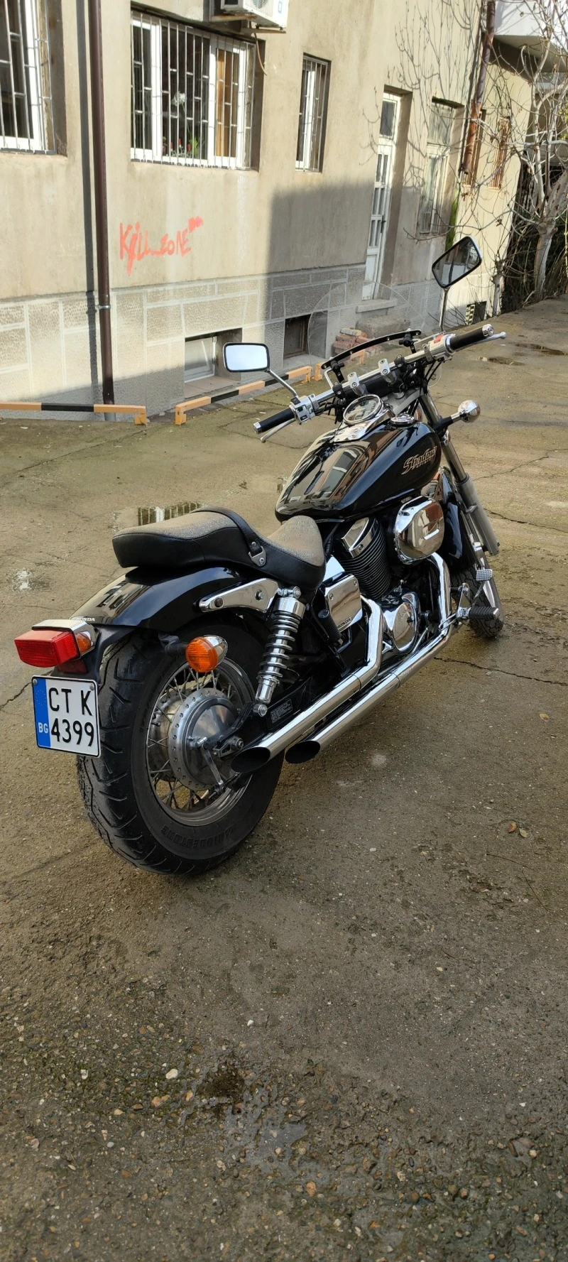 Honda Shadow, снимка 5 - Мотоциклети и мототехника - 47329654