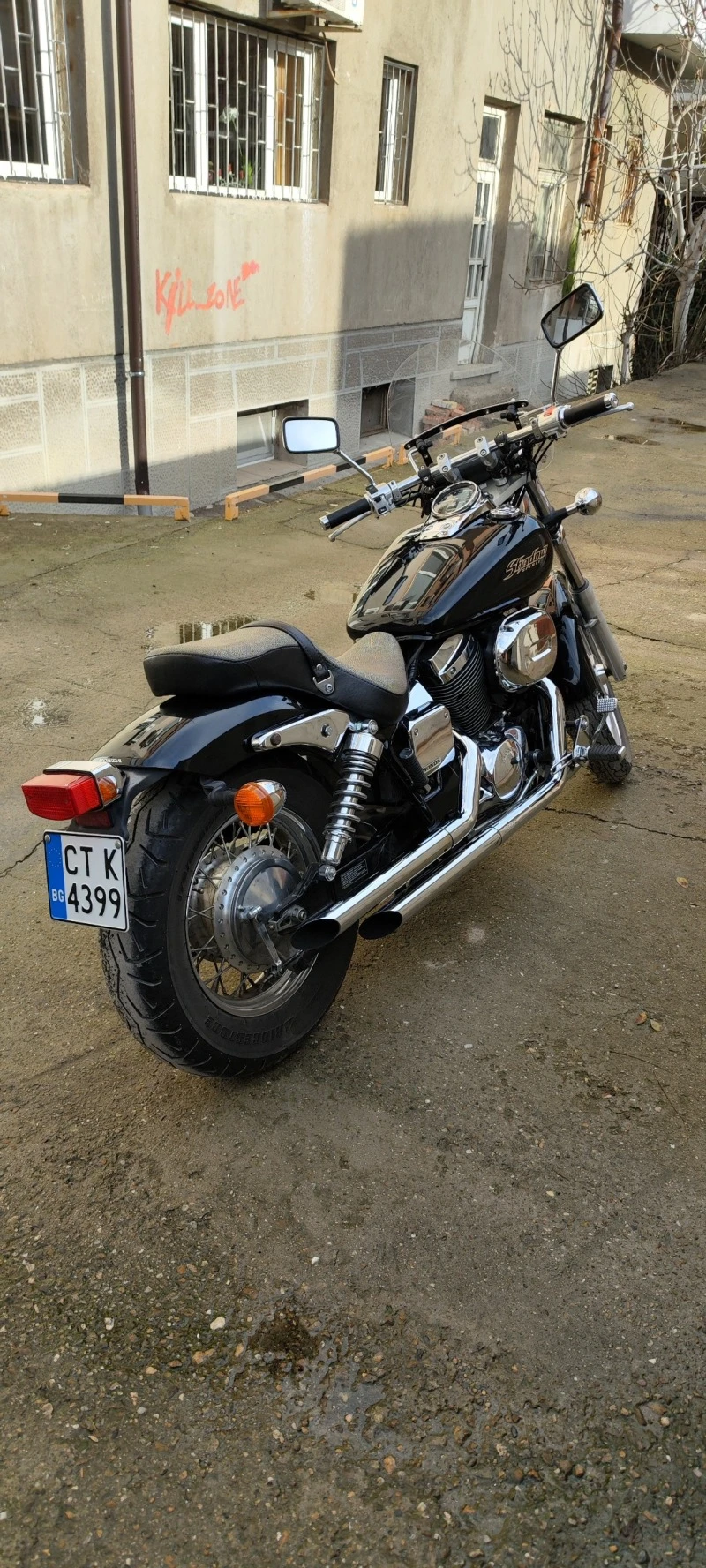 Honda Shadow, снимка 2 - Мотоциклети и мототехника - 47329654