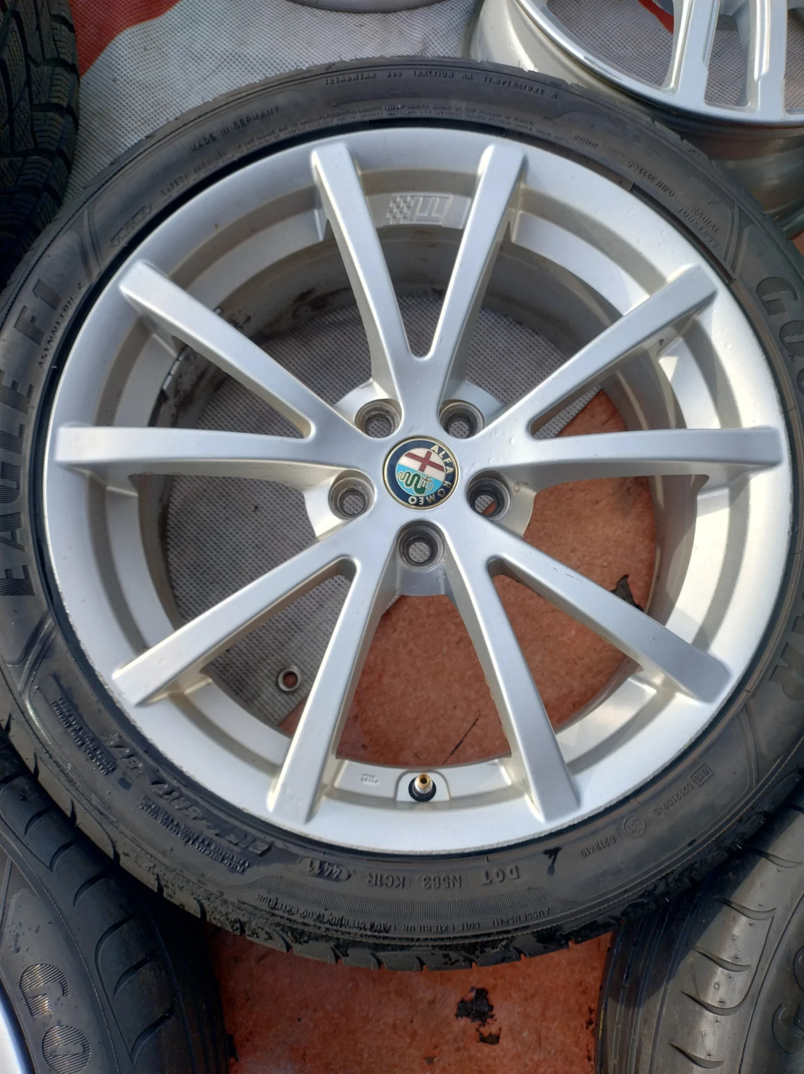 Джанти за Alfa Romeo, снимка 6 - Гуми и джанти - 54219914