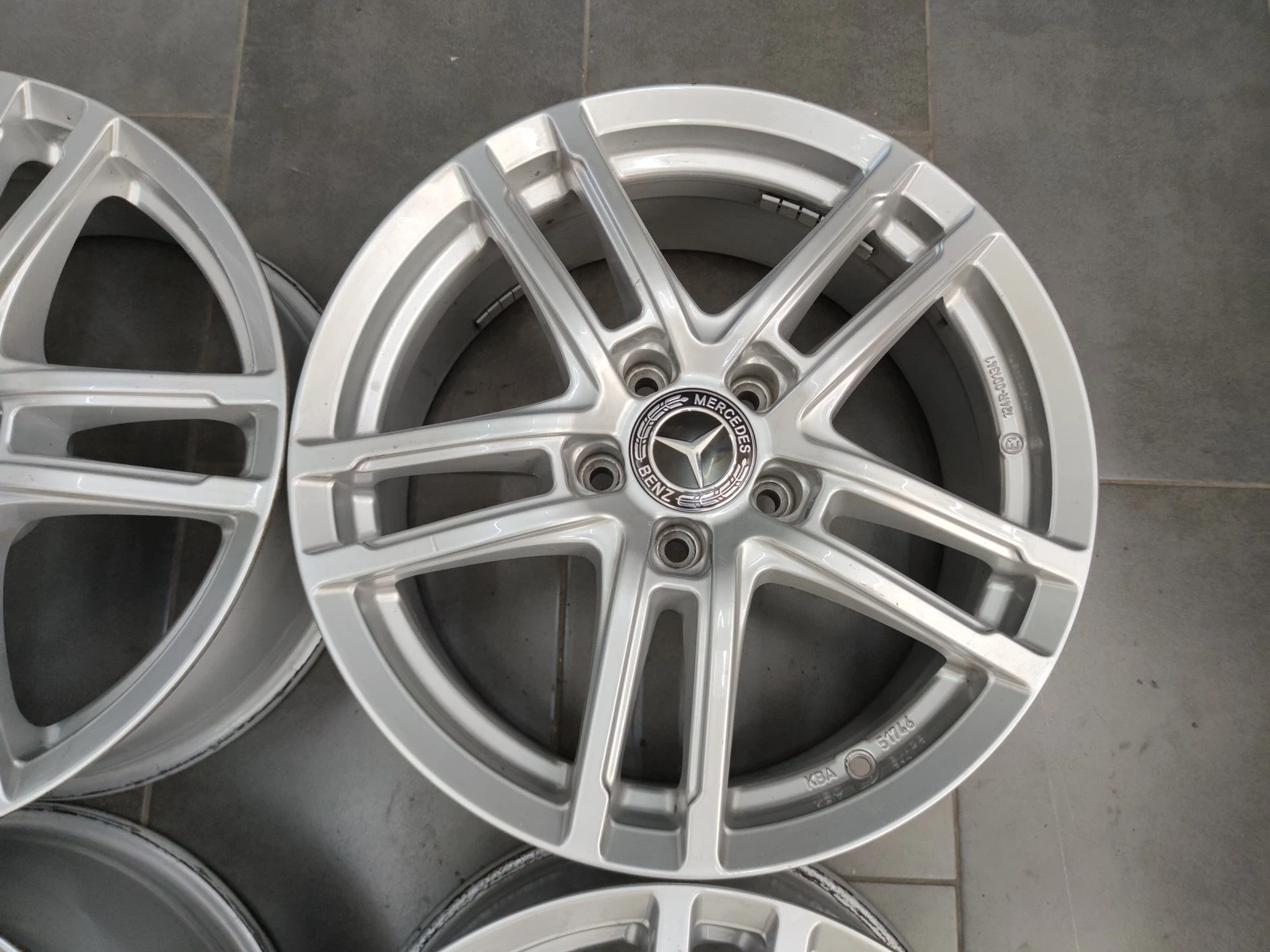 Джанти за Mercedes-Benz, снимка 6 - Гуми и джанти - 56718989