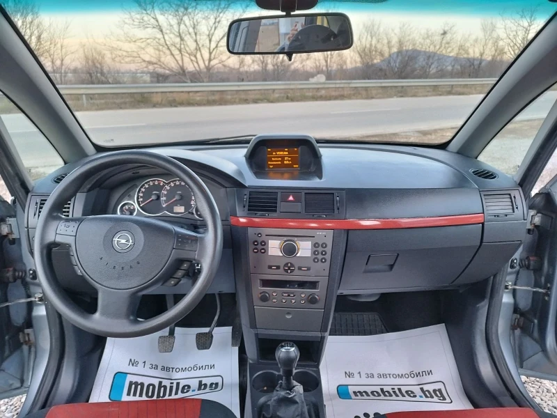 Opel Meriva 1.6 I 105 к.с. FACE, снимка 12 - Автомобили и джипове - 48613275