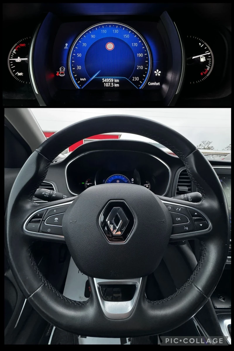 Renault Megane 1.3 TCe, НАВИГАЦИЯ, ДИСТРОНИК, КАМЕРА, HEAD-UP, снимка 12 - Автомобили и джипове - 53310702