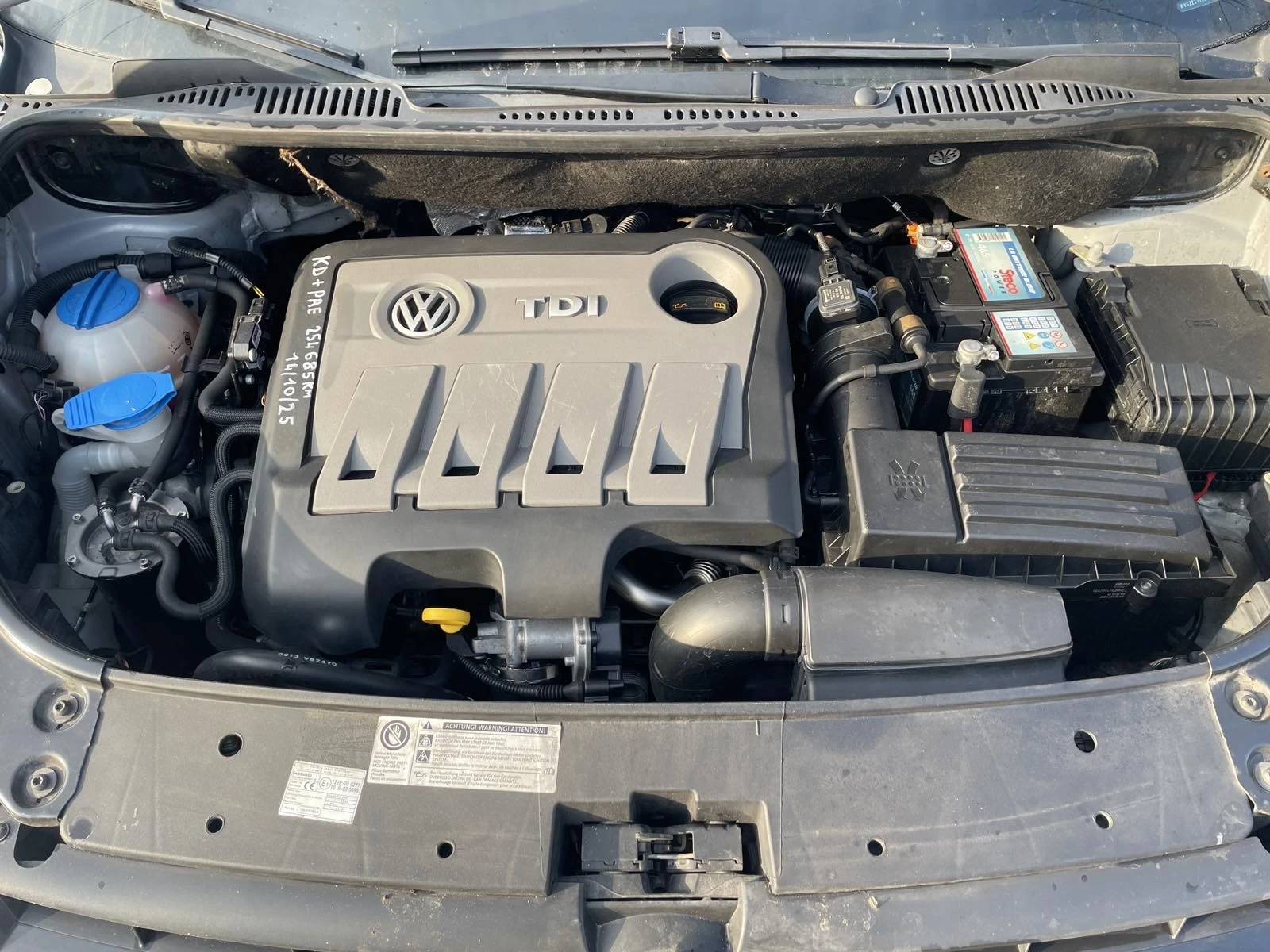 VW Touran 1.6TDI, 105кс, 7-места, ФРАНЦИЯ, 2013г, снимка 17 - Автомобили и джипове - 53713323