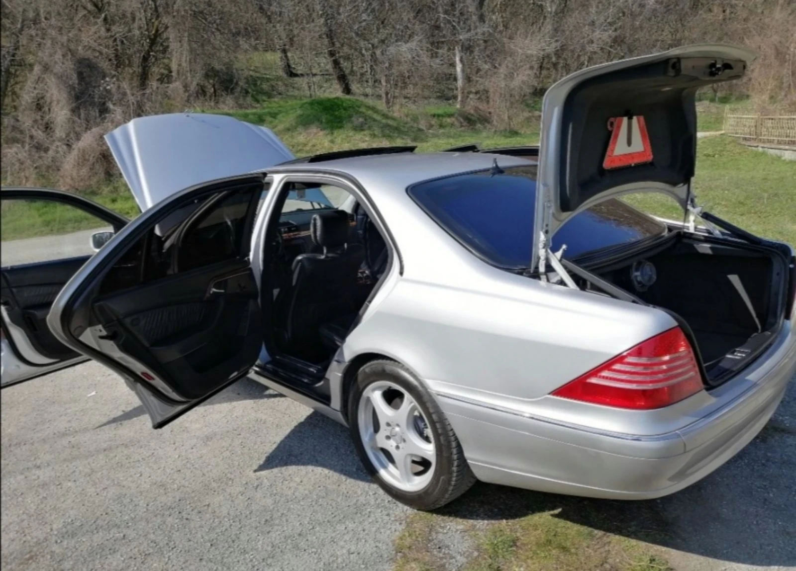 Mercedes-Benz S 500 4.3 Facelift  LONG 4-Matic  Газ, снимка 6 - Автомобили и джипове - 53866229