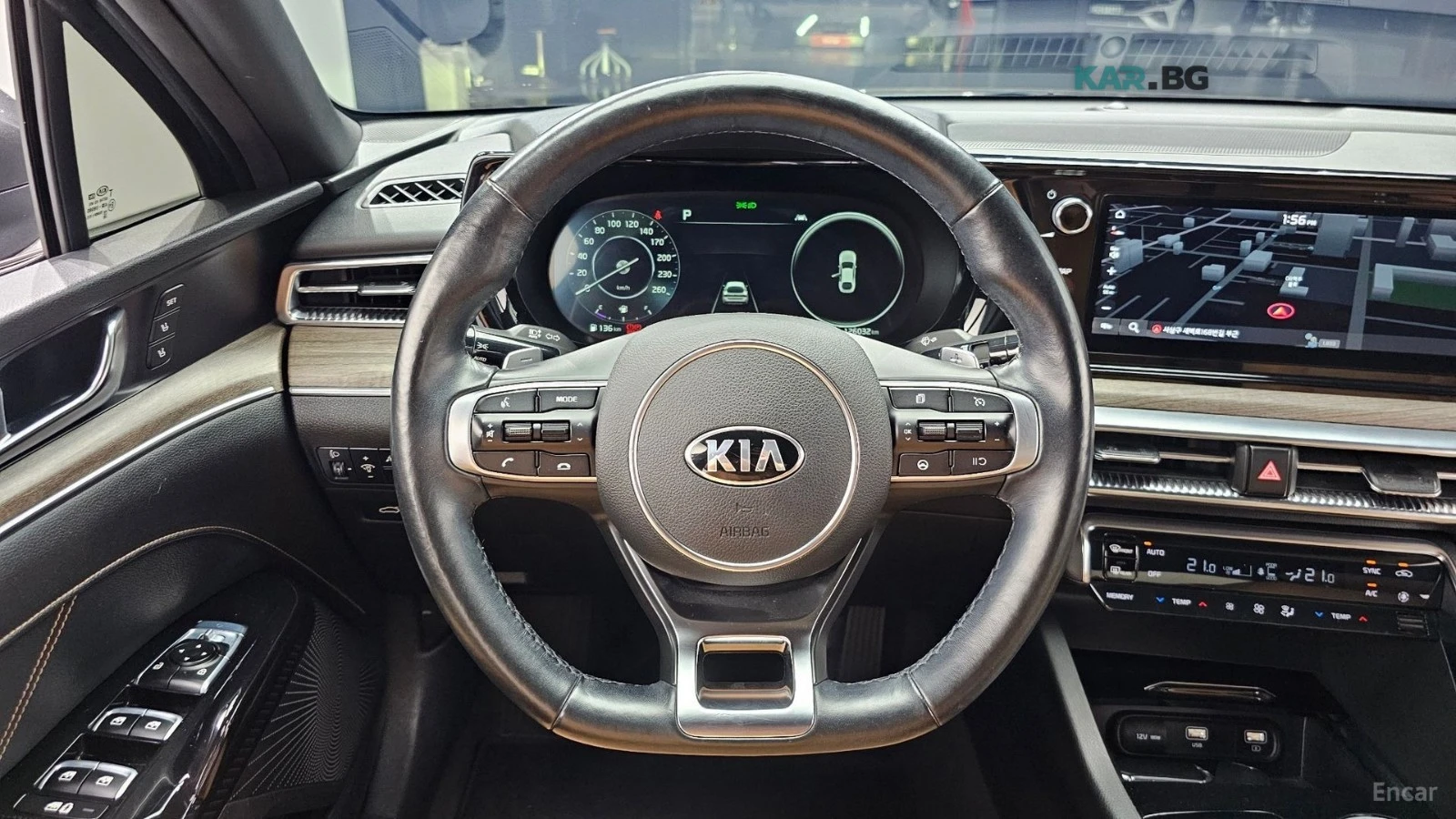 Kia K5 * 1.6T* SIGNATURE* ПОДГРЕВ* ОБДУХВАНЕ* 360* КОЖА* , снимка 13 - Автомобили и джипове - 55263991