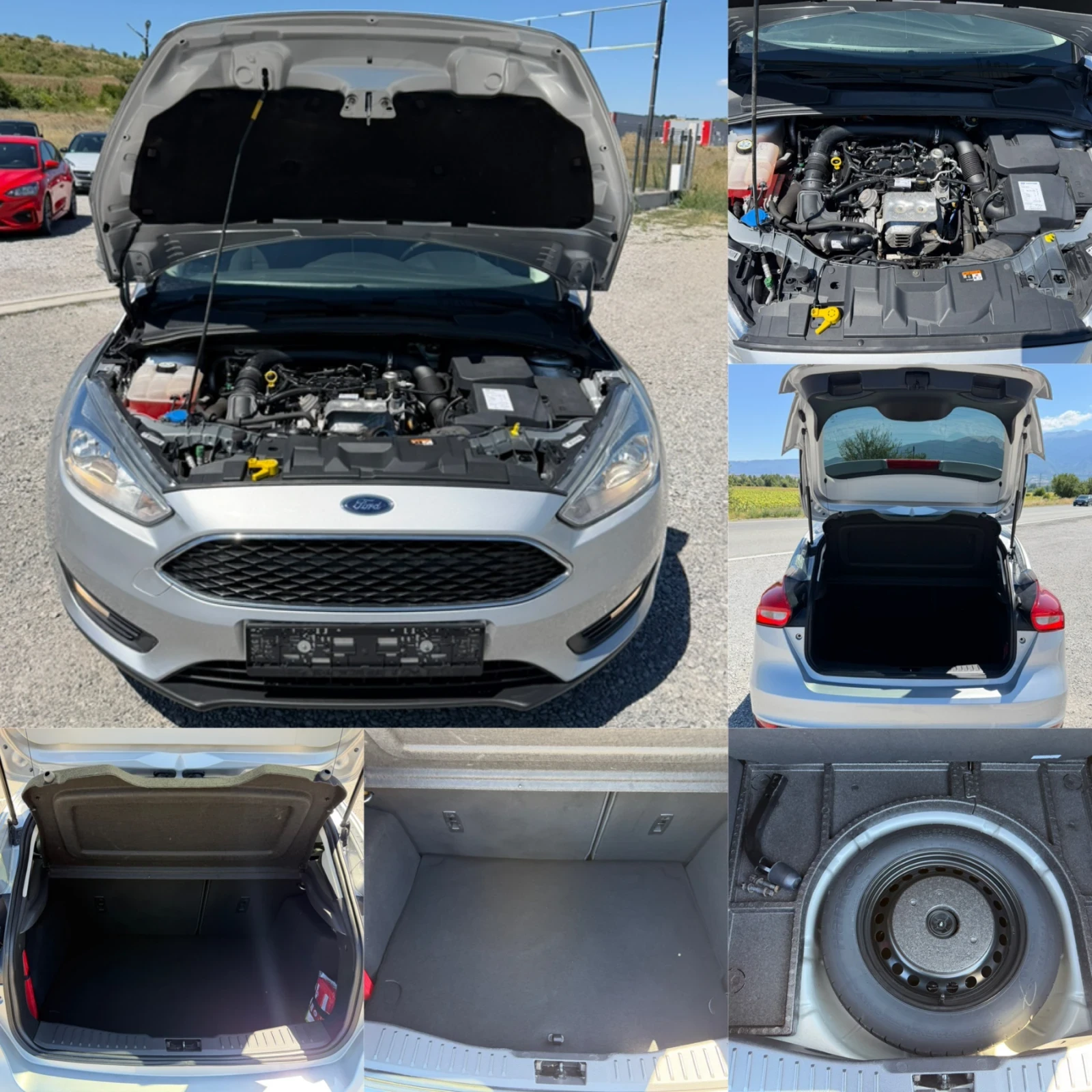 Ford Focus 1.0i ECOBOOST CAMERA SERVICE BOOK EURO 6 TUV COC, снимка 17 - Автомобили и джипове - 55674006
