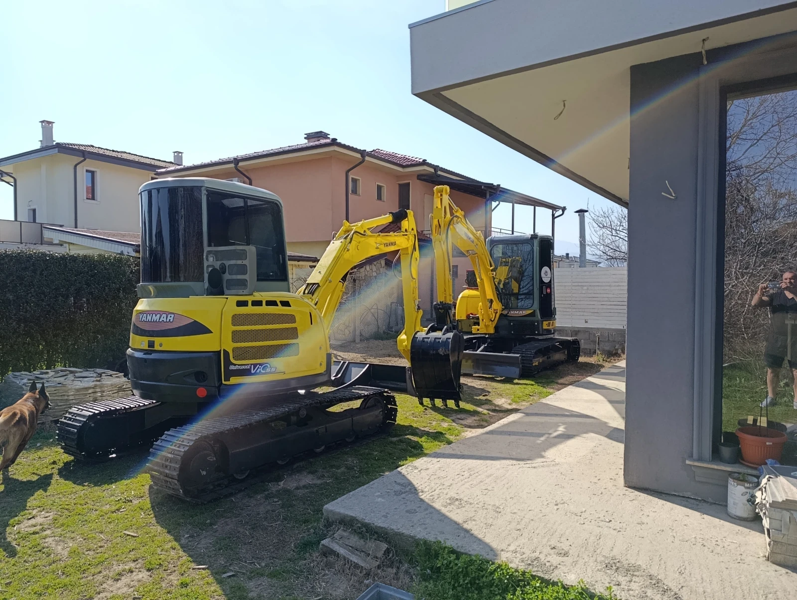 Багер Yanmar Vio55, снимка 2 - Индустриална техника - 53933858