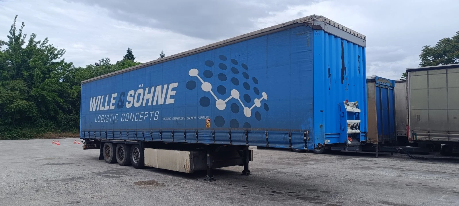 Полуремарке Krone, снимка 2 - Ремаркета - 56288233