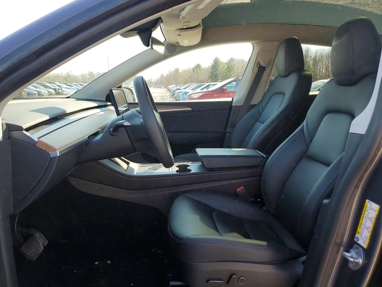 Tesla Model Y LONG RANGE DUAL MOTOR AWD ТЕРМОПОМПА* АВТОПИЛОТ* , снимка 7 - Автомобили и джипове - 54229186