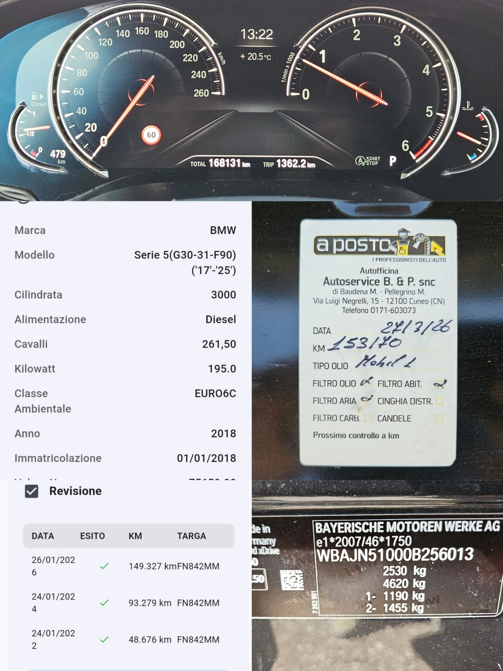 BMW 530 D/xDrive/G31/Luxuri/168000��/8zf/���������/LED/ACC | Mobile.bg � ����������� 12