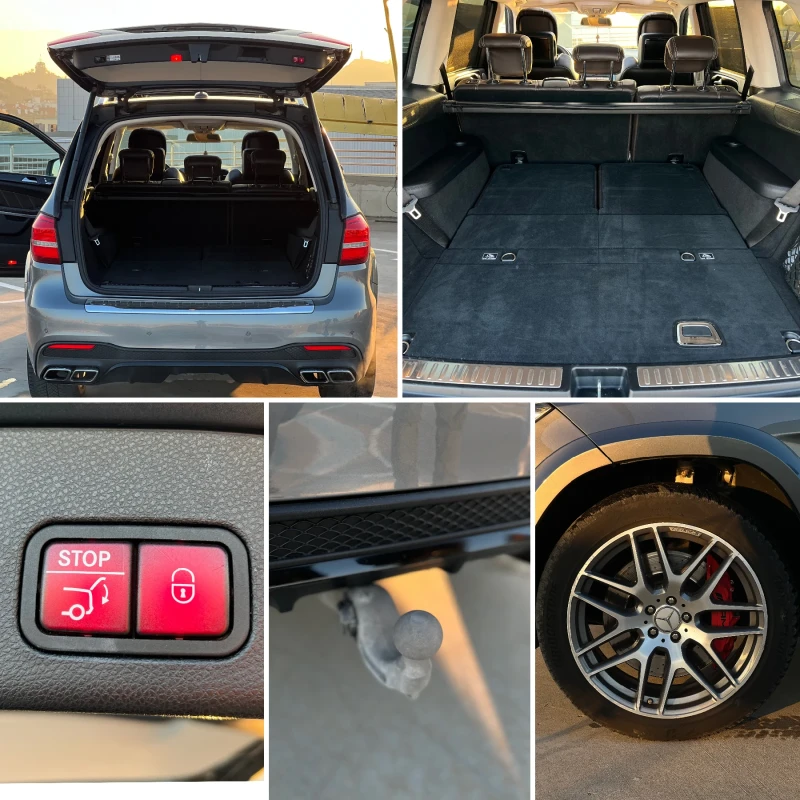 Mercedes-Benz GLS 63 AMG - Full - Bang&Olufsen - Nappa - Panorama - Cam360-, снимка 17 - Автомобили и джипове - 53122405