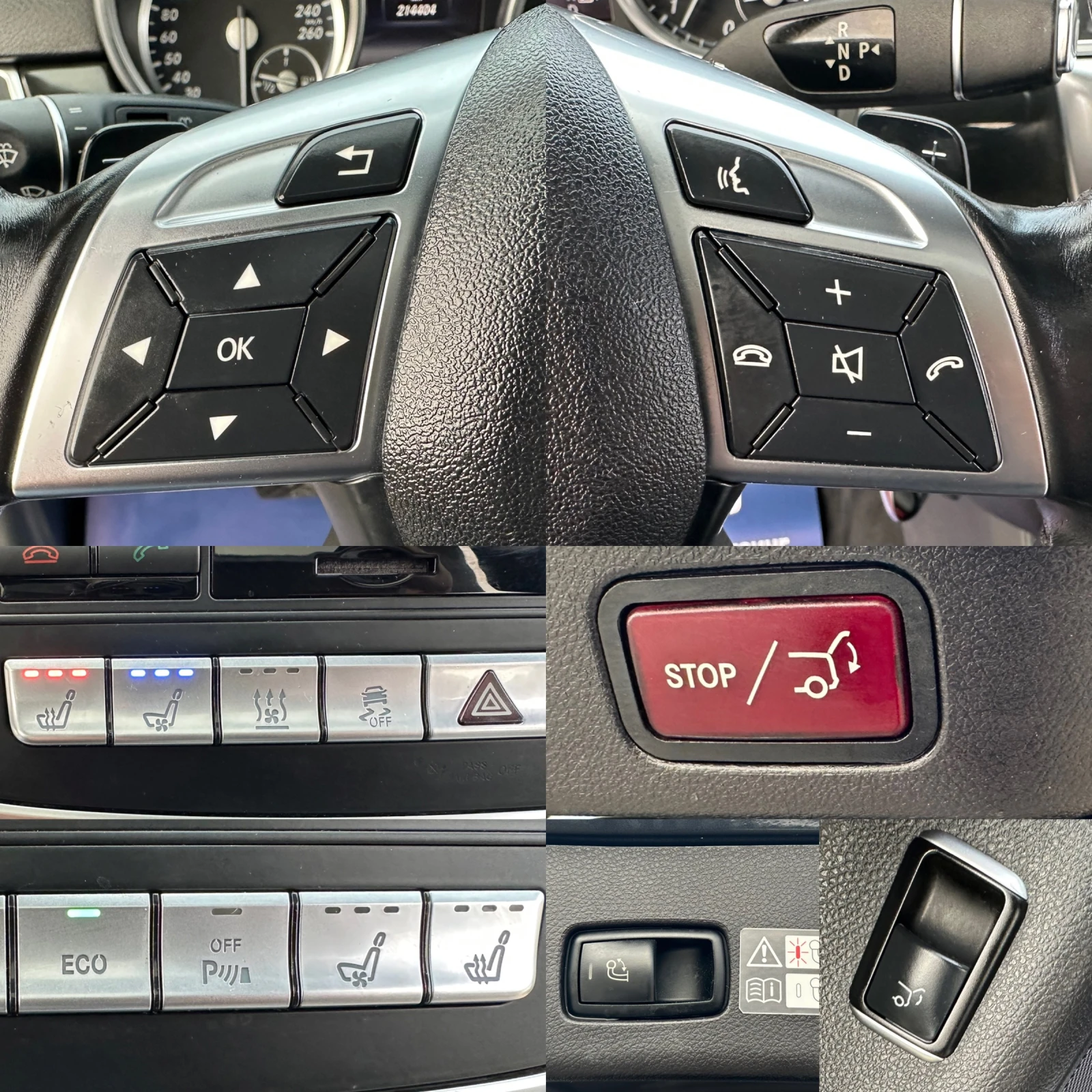 Mercedes-Benz ML 350 ML350 3.0CDI 258HP AMG PANORAMA FULL | Mobile.bg   16