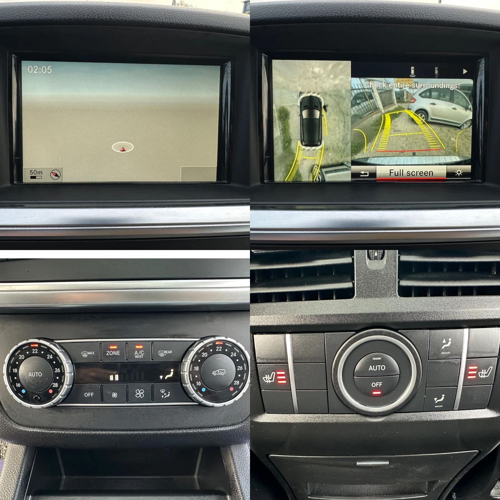 Mercedes-Benz ML 350 ML350 3.0CDI 258HP AMG PANORAMA FULL | Mobile.bg   15