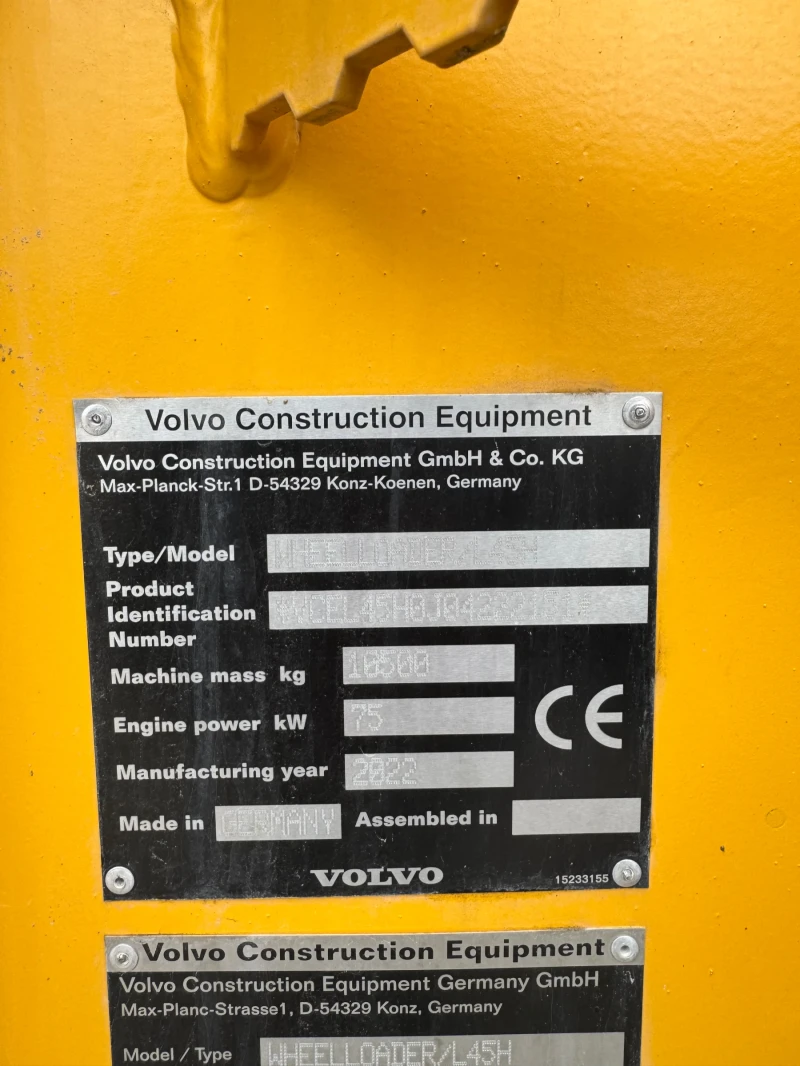 Челен товарач Volvo L45 , снимка 5 - Индустриална техника - 51487174