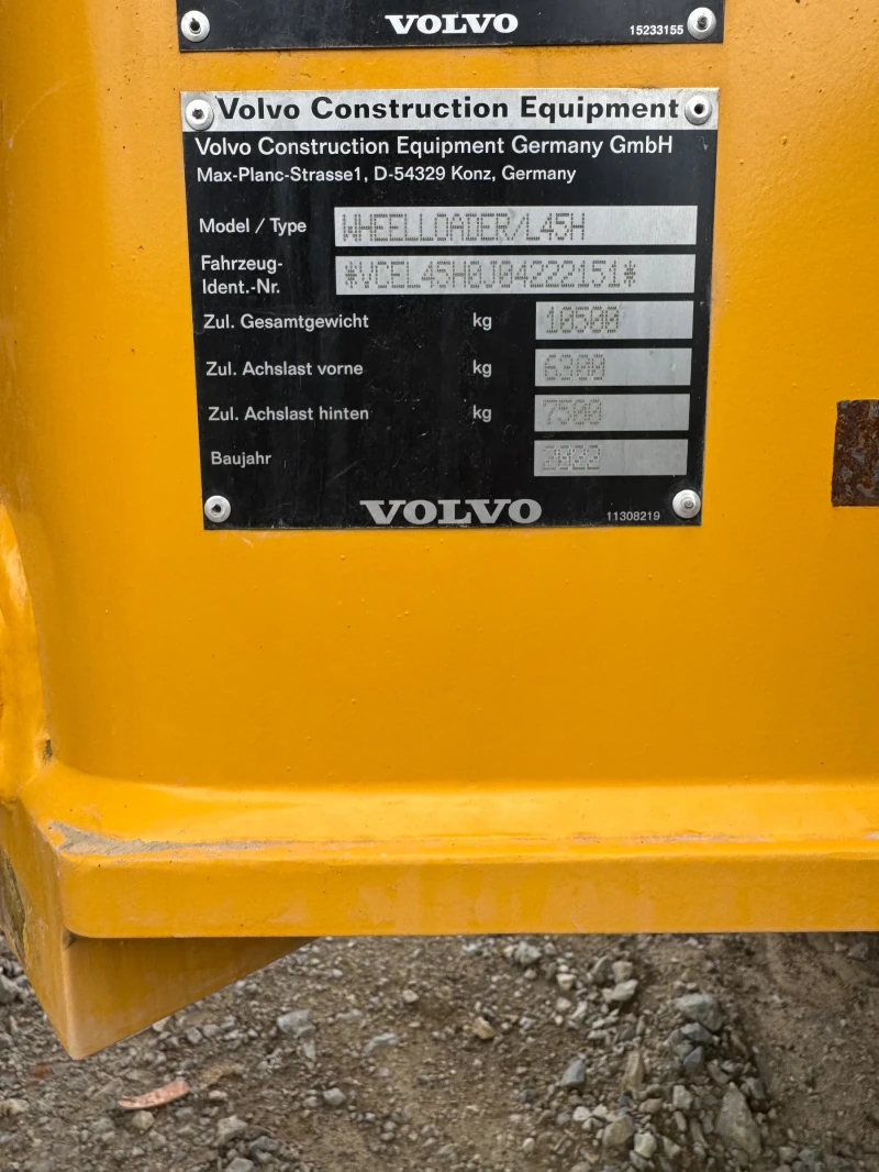 Челен товарач Volvo L45 , снимка 6 - Индустриална техника - 51487174