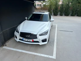 Infiniti Q50 SPORT БЯЛА ПЕРЛА 365к.с, снимка 1