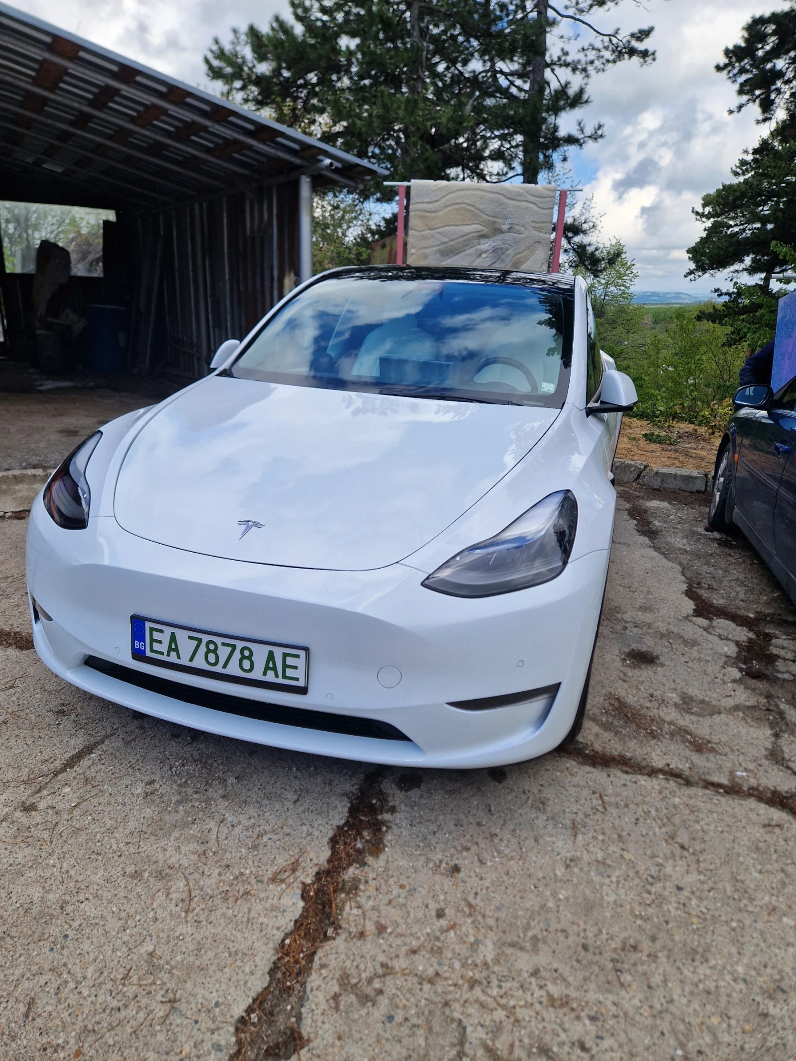 Tesla Model Y 45000км 7 местна LONG RANGE, снимка 3 - Автомобили и джипове - 54379592