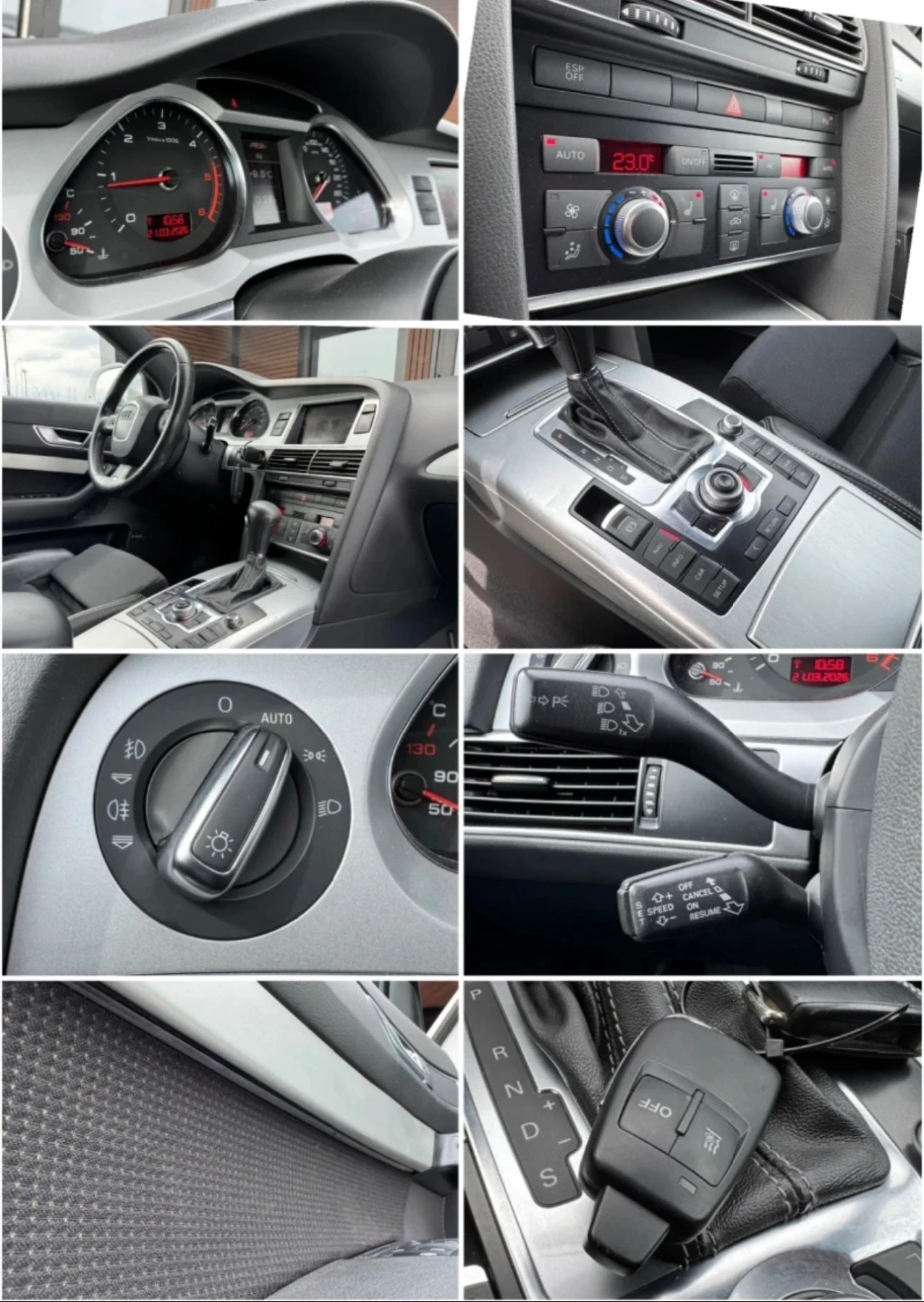 Audi A6 3x Sline* V6 Quattro* BOSE* Shadow Line, снимка 13 - Автомобили и джипове - 55920341